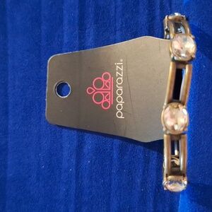 🎁Paparazzi Elegant Antique Gold and Brown Bracelet